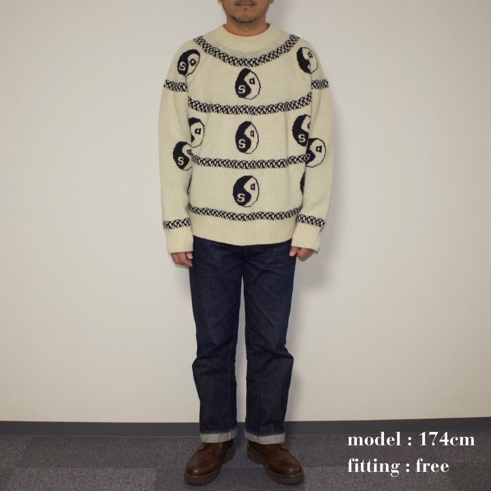 【unisex series】YING YANG KNIT