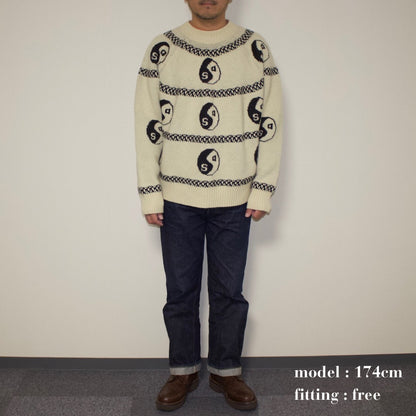 【unisex series】YING YANG KNIT