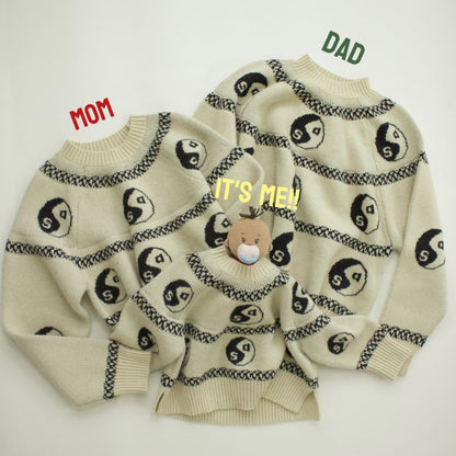 【unisex series】YING YANG KNIT