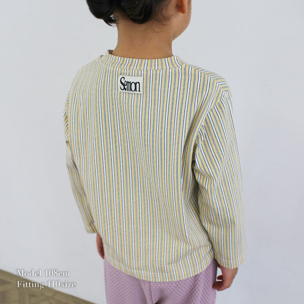 Patterned long sleeve shirt
