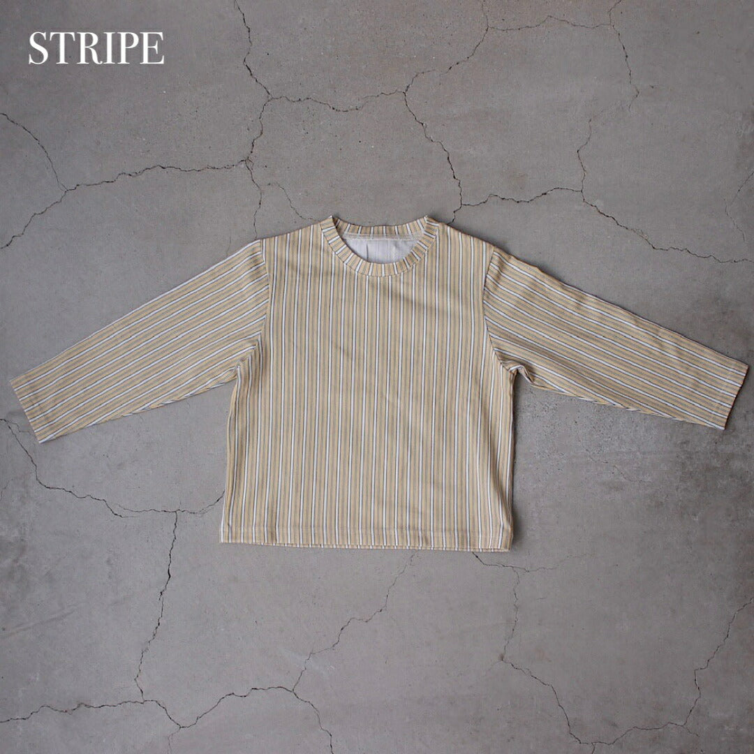Patterned long sleeve shirt