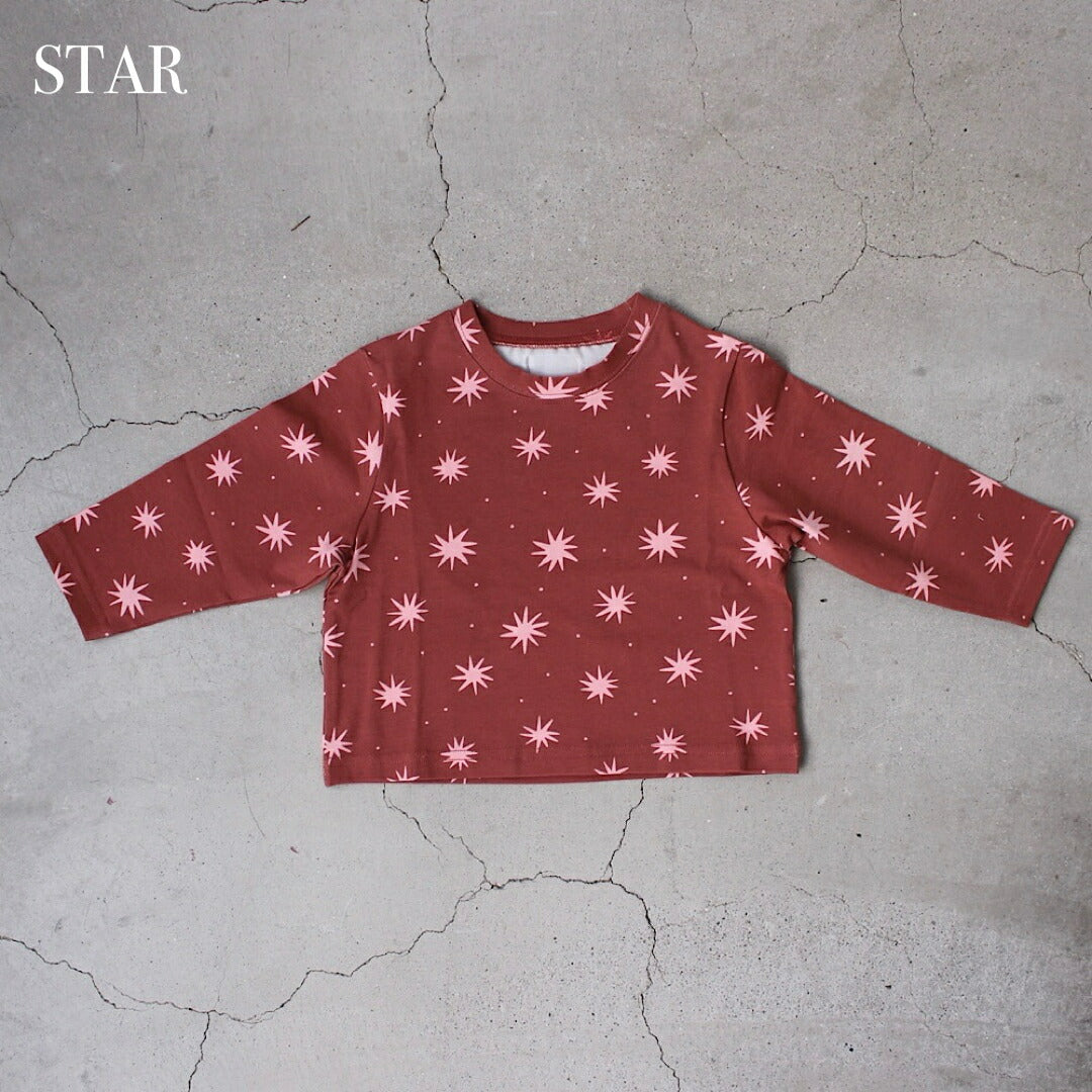 Patterned long sleeve shirt