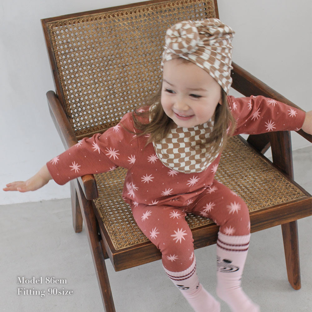 Patterned long sleeve shirt
