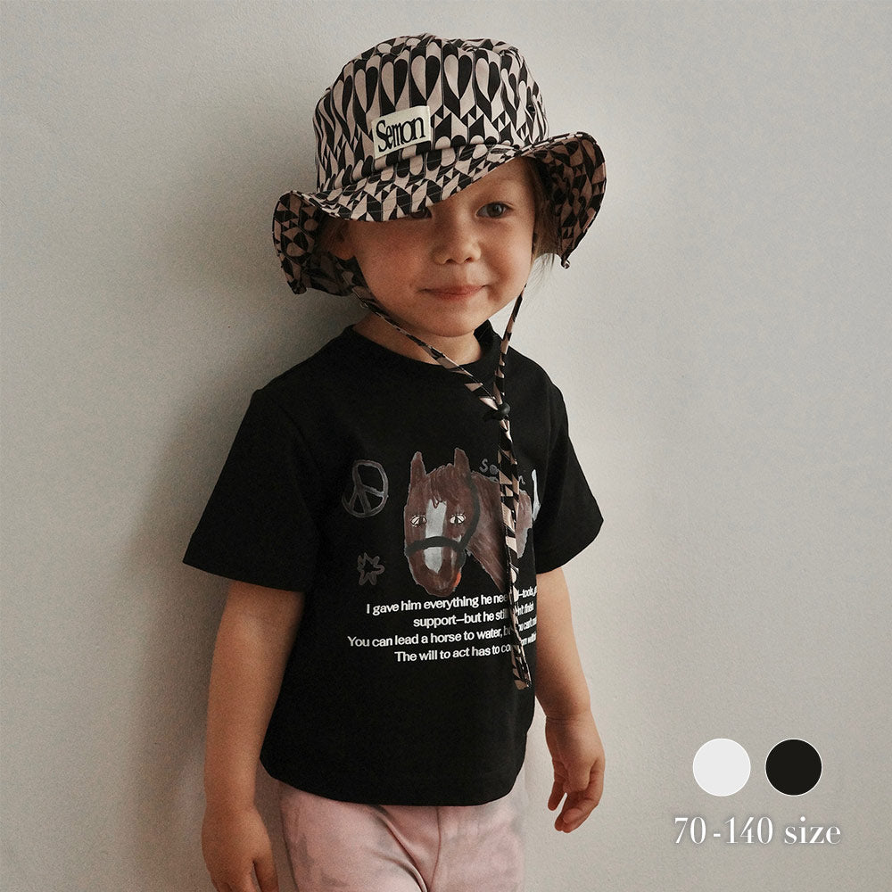 【FAIR対象】 UMA PRINT T SHIRT