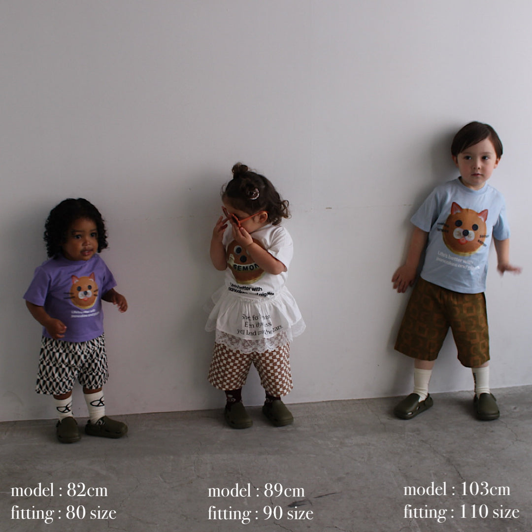 PANCAKE PRINT T-SHIRT