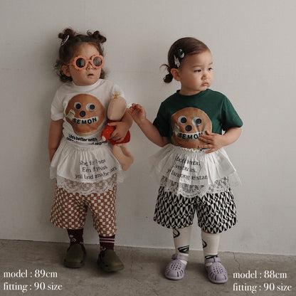 【FAIR対象】 PANCAKE PRINT T SHIRT