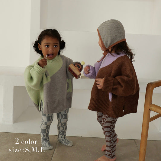 【ご注文から2週間以内でお届け】SA 2TONE KNIT