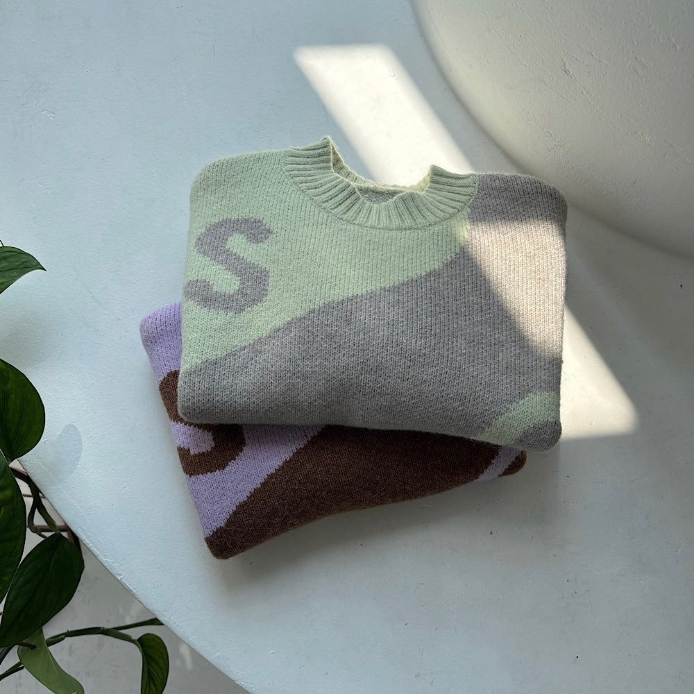 【ご注文から2週間以内でお届け】SA 2TONE KNIT