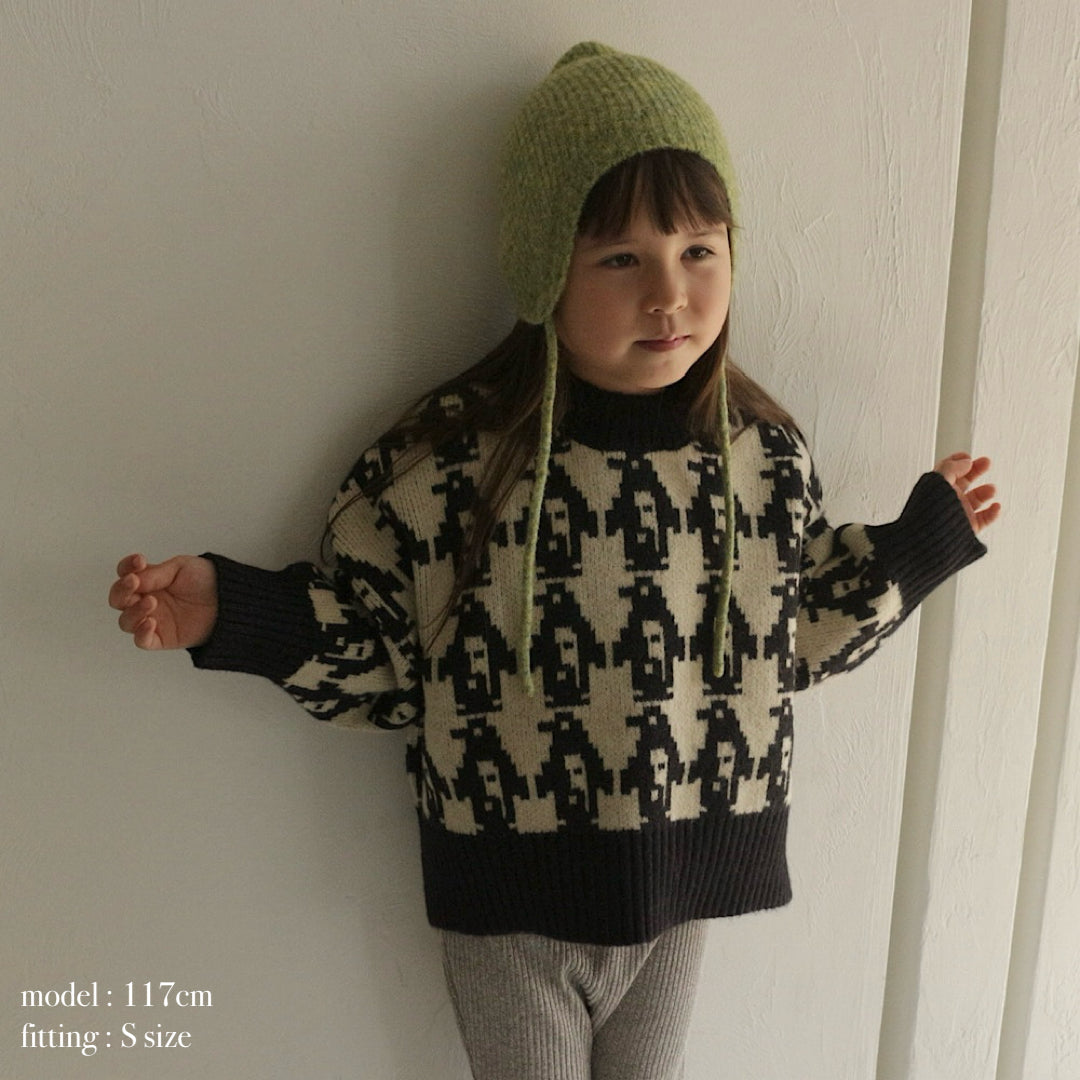 【ご注文から2週間以内でお届け】PENGUIN KNIT