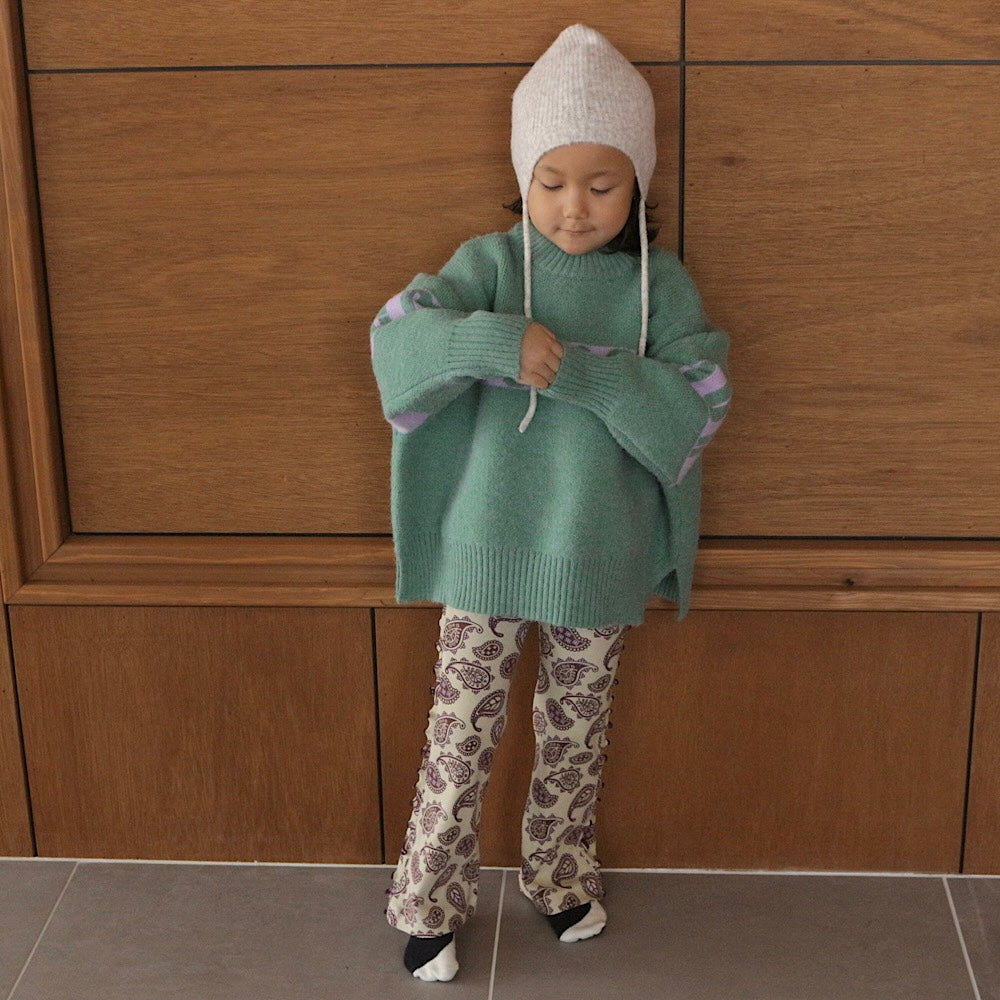 【ご注文から2週間以内でお届け】SEMON LOGO KNIT