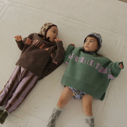 【ご注文から2週間以内でお届け】SEMON LOGO KNIT