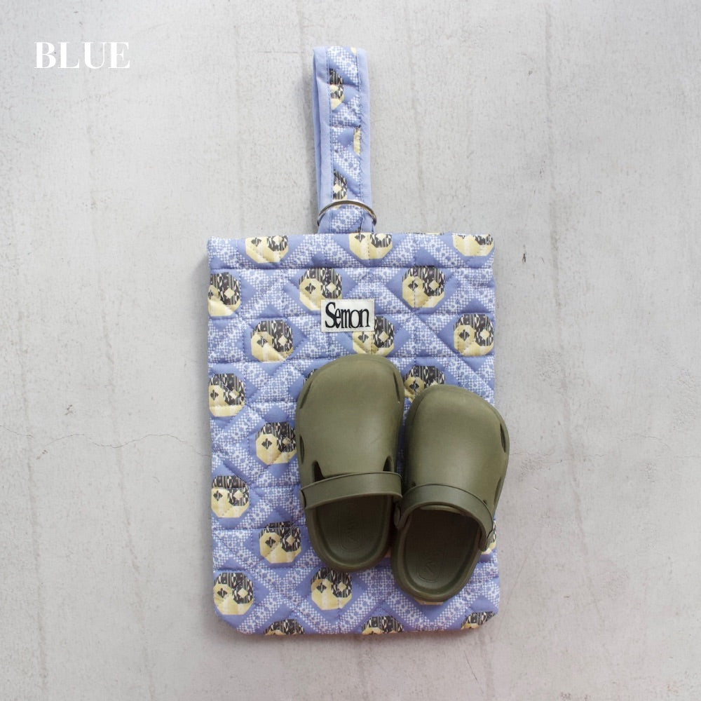 Quilted Shoes Bag