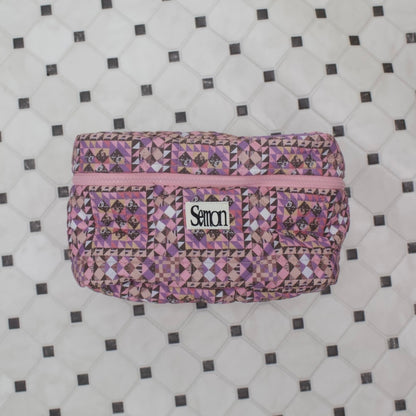 Quilted Vanity Pouch