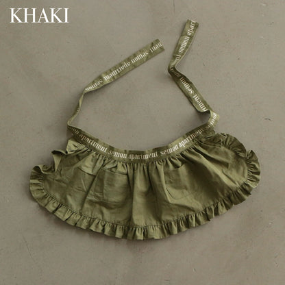 FRILL APRON SKIRT