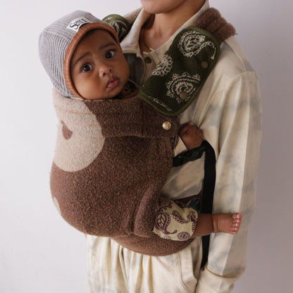 TERRY CLOTH BABY CARRIER COVER