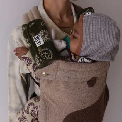 TERRY CLOTH BABY CARRIER COVER